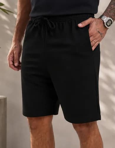 Bermuda de moletom masculina