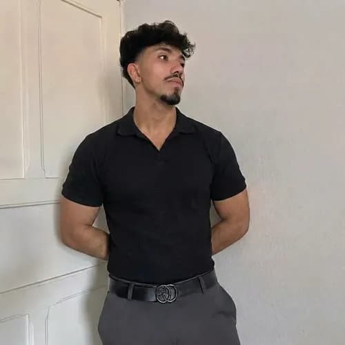 Camiseta gola polo masculina